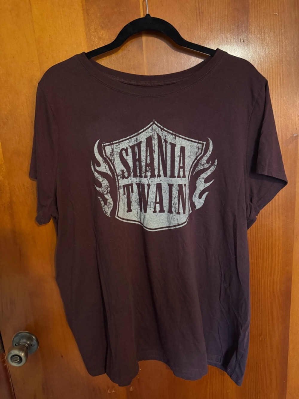 Torrid Brown Shania Twain Graphic Short Sleeve Tee